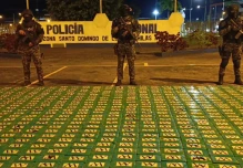 Camión con una tonelada de cocaína fue detenido en Santo Domingo