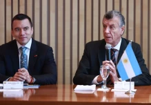 Noboa inició agenda oficial en Argentina con reuniones empresariales