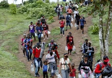 La cifra de migrantes que cruzan Darién se sextuplica y llega a 127.000 este año