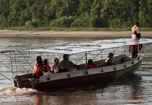 Transporte solar para comunidades Achuar