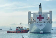 Brigadas médicas están en Manta por la llegada del USNS Comfort