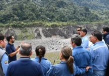 El Gobierno articula acciones contra la erosión del río Coca 