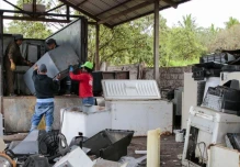 15 toneladas de residuos electrónicos salieron de Galápagos
