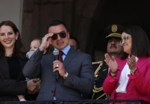 Noboa agradece respaldo ciudadano tras su reelección presidencial 