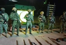 Las Fuerzas Armadas descubrieron un arsenal en Putumayo 
