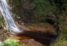 La Cascada de Los Dioses está en Nangaritza
