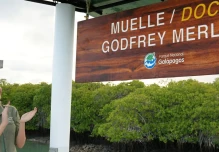Galápagos: Muelle fue inaugurado en la isla Santa Cruz