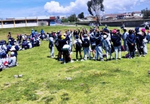 En Quito se realizaron simulacros ante eventual explosión del Cotopaxi