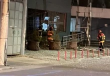 Explosión afecta las instalaciones de Arcom en Quito, un guardia resultó herido