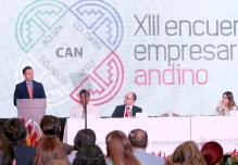 Noboa inaugura el XIII Encuentro Empresarial Andino 2024