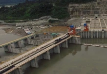 Erosión regresiva del río Coca amenaza la operación de Coca Codo Sinclair