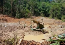 El Ejército desmanteló minería ilegal en Cascales