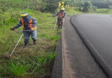 27 microempresas trabajan en la conservación vial en Sucumbíos