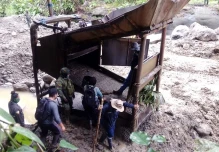 La minería ilegal sufrió un nuevo golpe en Napo