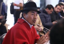 Leonidas Iza asume la presidencia de la Ecuarunari