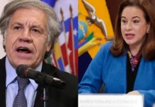 Ecuador reitera su respaldo a Almagro ante candidatura de Espinosa a la OEA