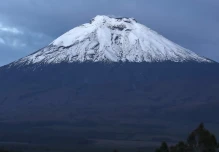 En las cercanías del Cotopaxi se registró caída de ceniza
