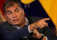 Rafael Correa criticó a Leonidas Iza