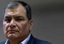 Correa no puede disimular su miedo y su miseria