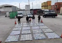 Una tonelada de cocaína fue decomisada en contenedor de cacao