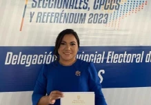 Kelly López, vicealcaldesa de Durán, renunció