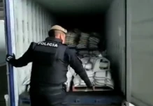 22 toneladas de fertilizante mezclado con cocaína fueron incautadas en El Oro