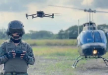La Fuerza Aérea estrenó nuevo escuadrón de drones para combatir el narcotráfico