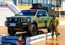 Ecuador presenta su primera patrulla militar ensamblada en el país