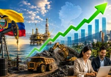 Economía de Ecuador crece 2,3% en 2026 impulsada por petróleo, minería y servicios