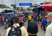 Funcionarios estadounidenses visitaron la frontera entre Ecuador y Perú 