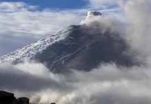Instituto Geofísico detecta brillo en el cráter del Cotopaxi