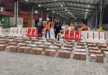 Ecuador bordea las 140 toneladas de drogas incautadas desde el inicio de 2022