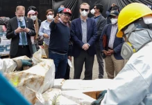 Ecuador es pionero en encapsulamiento para destrucción de droga