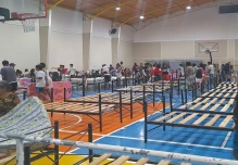 104 familias están viviendo en 10 alojamientos temporales por las inundaciones