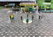 Fuerzas Armadas decomisan más de 1,5 toneladas de droga en Sucumbíos
