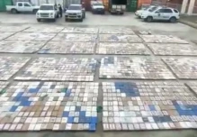 Casi 9 toneladas de cocaína fueron incautadas en Guayaquil con destino a Bélgica