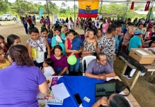 Brigadas sociales llevan servicios estatales a comunidades rurales de Pastaza