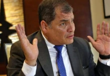 Correa dice que no hay crisis humanitaria en Venezuela