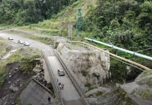 El tramo San Carlos-Sucumbíos, en la vía E45, fue inspeccionado
