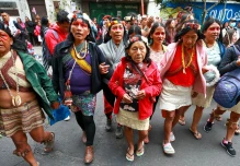 Mujeres indígenas de la Amazonía piden "una vida libre de violencia"
