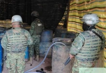 Sucumbíos: Operativo militar neutralizó robo de combustible