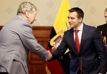 Noboa firmó las declaraciones de Chapultepec y Salta