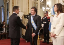 Noboa recibe a Javier Milei para fortalecer la cooperación entre Ecuador y Argentina