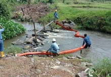 Un nuevo derrame se produjo en Orellana
