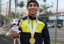 Juan Ayala se coronó campeón de judo en los Juegos Suramericanos