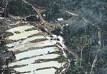 La minería ilegal ocupa 2 312 puntos en la selva