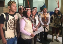 Sáparas tienen presidenta de su nacionalidad