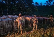 Ejército identifica cuatro rutas terrestres del narcotráfico en Ecuador