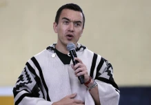 Noboa anunció disminución de precio del diésel desde diciembre