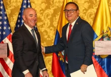 Ecuador y EE.UU. refuerzan la cooperación en seguridad y combate al crimen